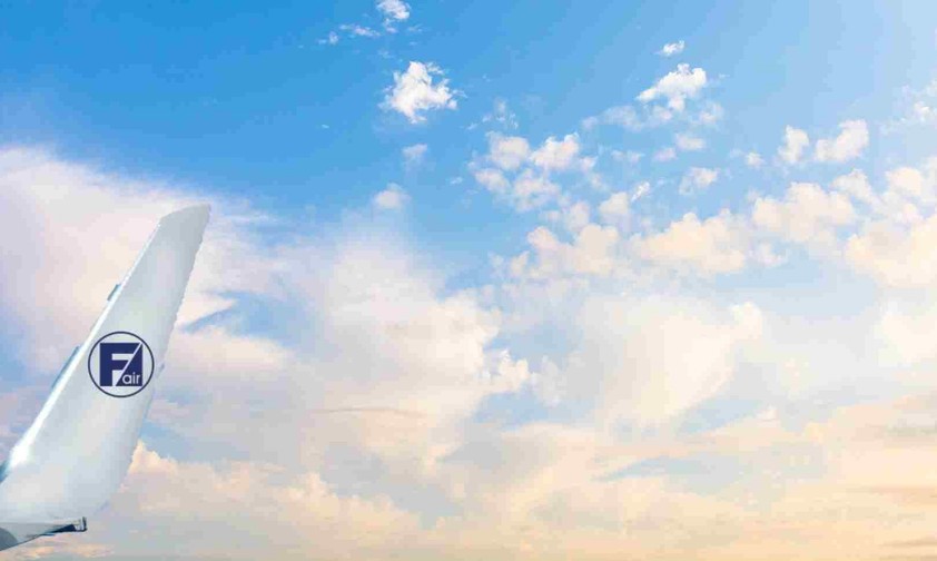 Winglet einer Fischer Boeing 737: Die Airline plant in diesem Jahr ihr erneutes Comeback.