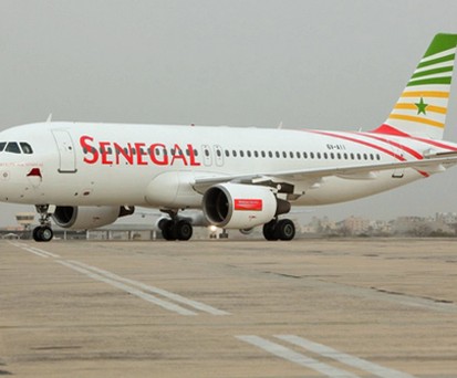 A320 von Air Senegal: Flugzeug beschlagnahmt.