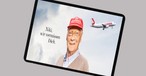 Lauda ehrt Niki Lauda mit Speziallackierung