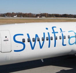 Flieger von Swift Air: Künftig heißt die Fluglinie iAero Airways.