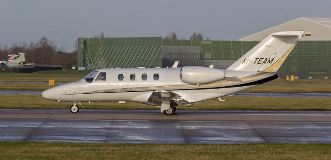 Cessna Citation in Manchester: Fußballklubs beleben das Geschäft.