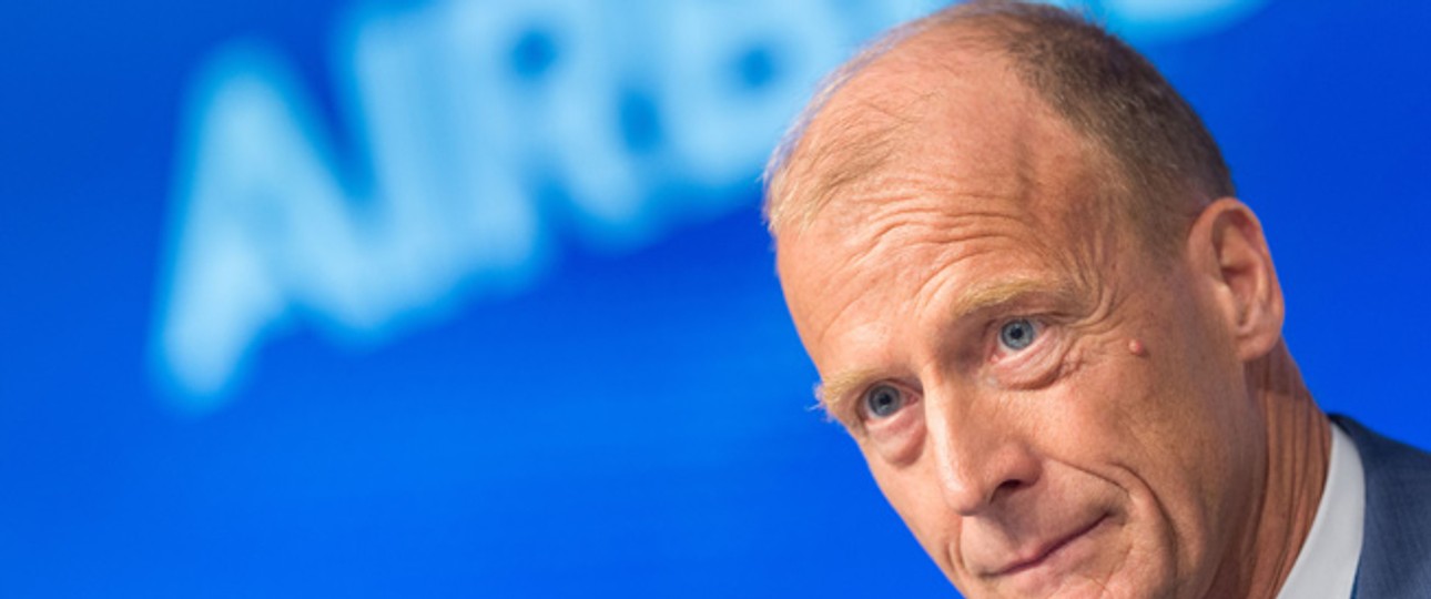 Airbus-Chef Tom Enders: «Stellen Sie sich auf turbulente Zeiten ein.»