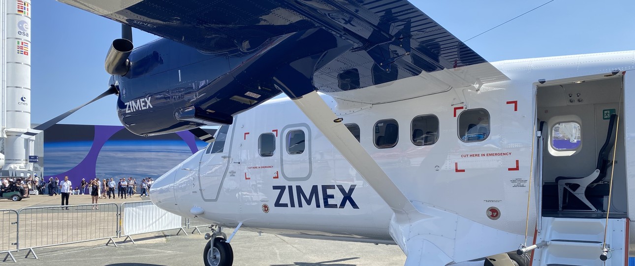 Twin Otter Classic 300-G auf der Paris Air Show 2025: Zimex Aviation hat zwei bestellt.