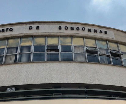 Terminal von Congonhas: Architektonisch reizvoll, aber enovierungsbedürftig.