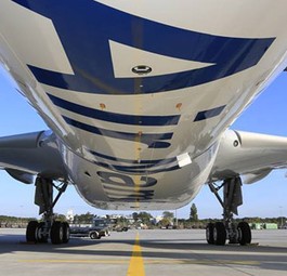 A330 von Air Namibia: Die Maschine durfte nicht mehr in Windhoek landen.