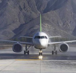 Comac C919 i Lhasa in Tibet: Bald soll es eine neue Version geben.