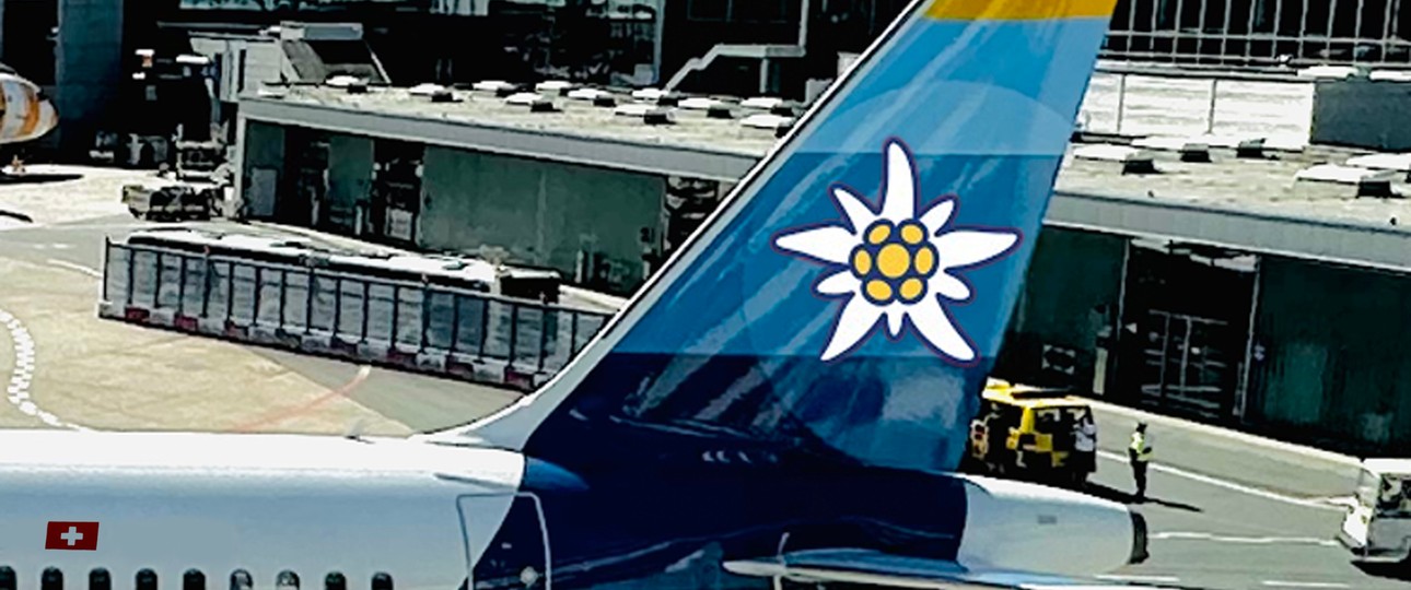 Airbus A320 mit Edelweiss-Discover-Lackierung (Montage): Wird es nicht geben.