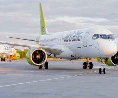 Airbus A220-300 von Air Baltic: Lufthansa setzt auf eine engere Bindung.