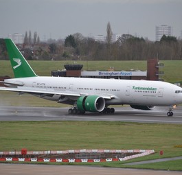 Boeing 777-200 LR von Turkmenistan Airlines: Die Fluglinie bekommt einen weiteren der Jets.