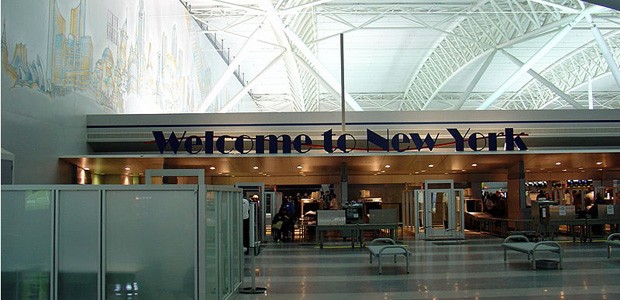 Flughafen JFK: Kein herzliches Willkommen.