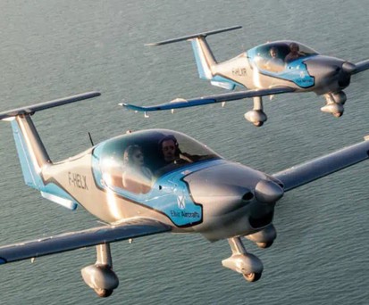Zwei Elixir in der Luft: Derzeit müssen alle Flugzeuge am Boden bleiben.