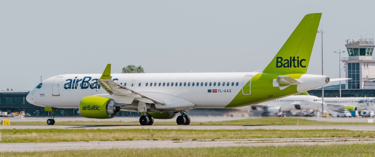 Airbus A220 von Air Baltic: Fluglinie am Scheideweg.