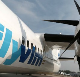 Flieger von VLM: Die Airline steckt in finanziellen Problemen.