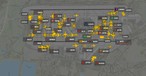 Flugzeuge in Heathrow: Alles stand still.