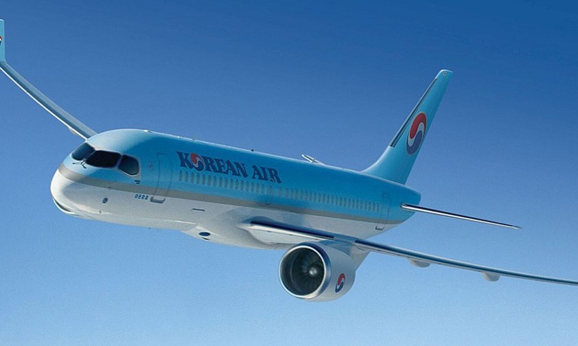A220-300 von Korean Air: Einer der Flieger wird derzeit untersucht.