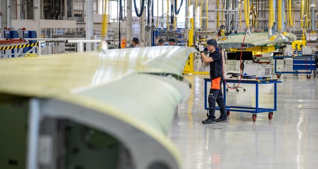 airbus a321 neo tragflaechen produktion broughton