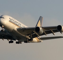 Airbus A380 von Singapore Airlines: Schon zwei Exemplare heim geholt.