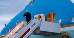 ... Präsident an Bord, wie hier Joe Biden, wird das Flugzeug dadurch zur Air Force One.