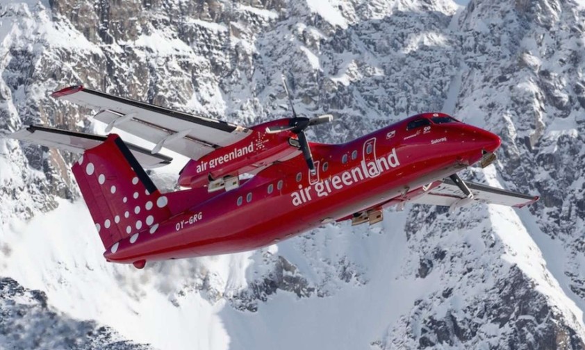 De Havilland Dash 8-200 von Air Greenland: Neue Flüge zwischen Nuuk und Iqaluit.