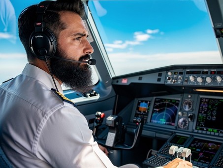 Pilot mit Bart: Das ist bei Hawaiian Airlines bald verboten.