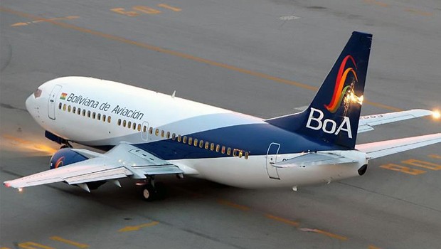 Flieger von Boliviana de Aviacion: Die Staatsairline will nach Madrid fliegen.