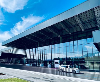 Das neue Terminal von Ljubljana: Höhere Kapazität und besserer Service.