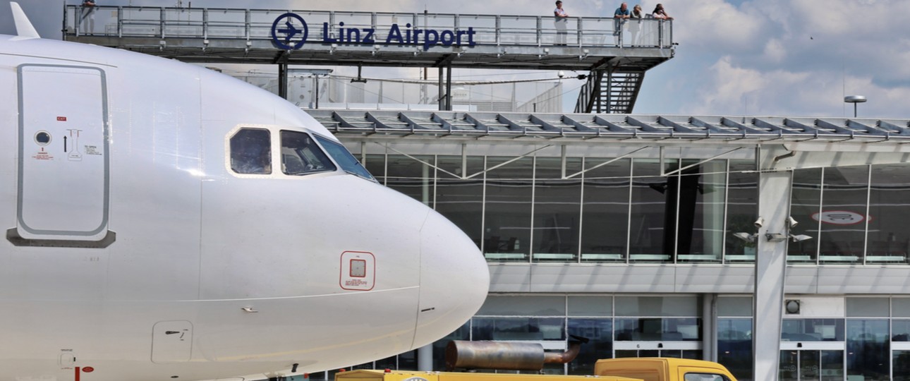 Flughafen Linz: 227.532 Reisende im Jahr 2025.