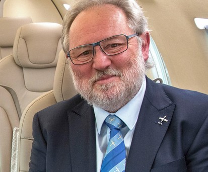 Pilatus-Präsident Oscar Schwenk: Kündigt für Oktober eine Antwort auf die Textron Denali an.