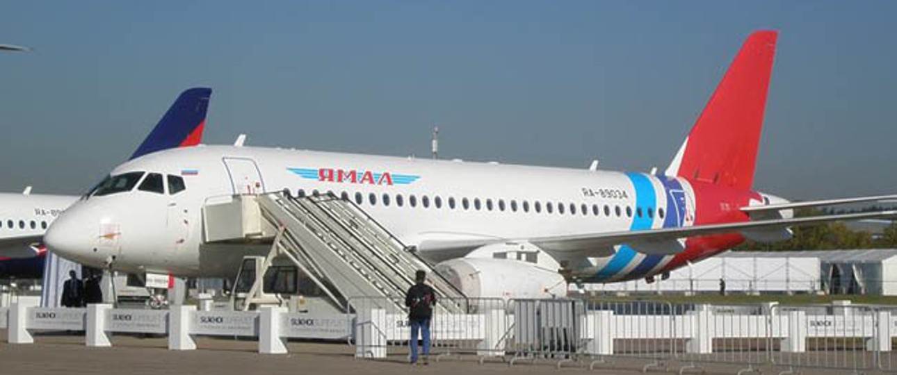 Superjet von Yamal Airlines: Bald bekommt die Airline noch mehr super Jets.
