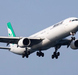 Airbus A3340-600 von Mahan Air: Der Iran umgeht aktuell Sanktionen über Malawi.