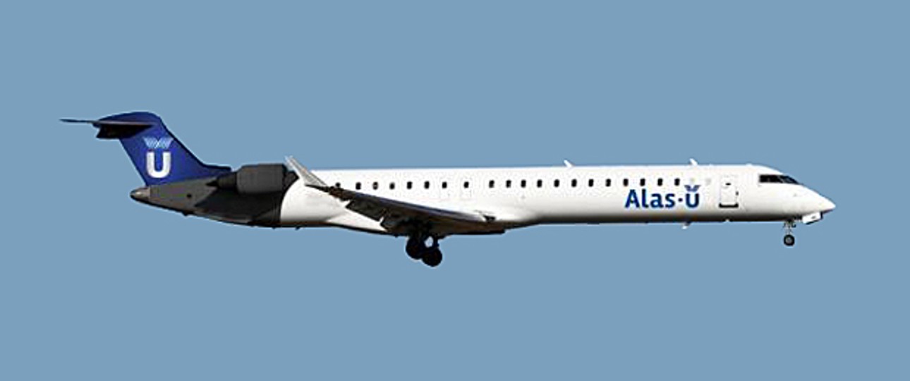 Das neue Erscheinungsbild von Alas-U: So werden die Bombardier CRJ900 aussehen.