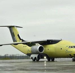 Antonov An-178 nach ihrem Erstflug im Jahr 2015: Ein Kunde springt ab.