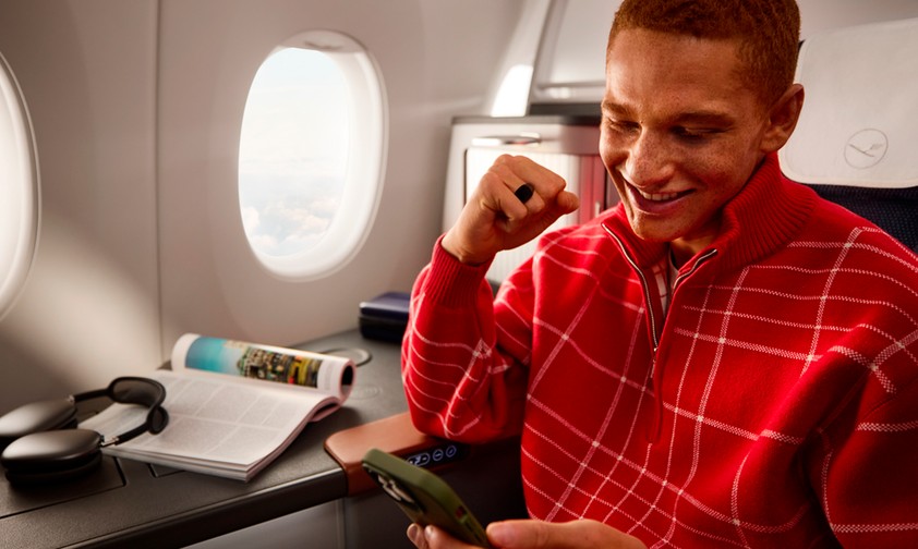 Passagier von Lufthansa: der Service soll sich ändern.
