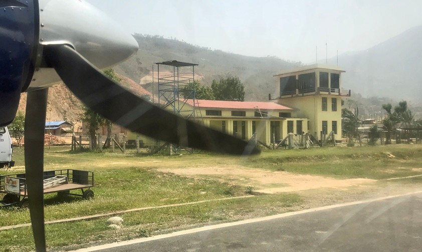 Ramechhap Airport in Nepal: Die Sicherheit im Lane lässt zu wünschen übrig.