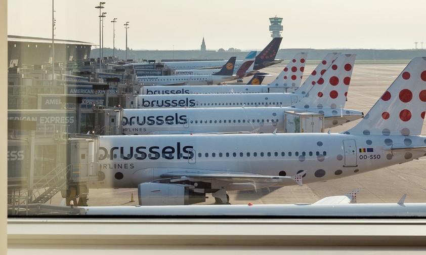 Jets von Brussels, Lufthansa und Eurowings: Funk-Unterscheidung per Rufzeichen.