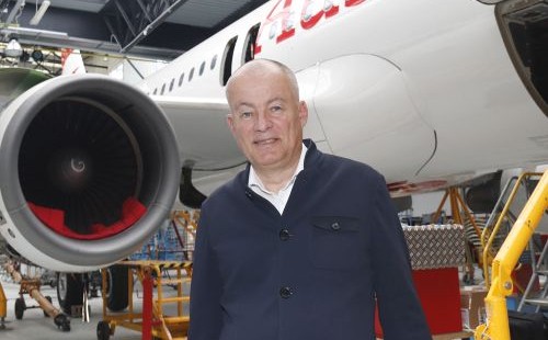 Wolfgang Henle ist Geschäftsführer der Austrian Airlines Technik Bratislava