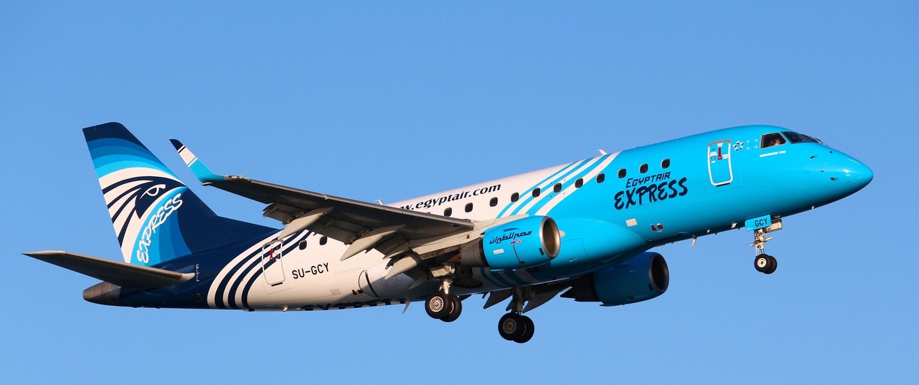 Embraer E170 von Egypt Air Express: Die Flugzeuge wurden nach Jahren endlich verkauft.