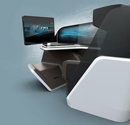 Der Immersive Business Class Seat: Neuer Komfort dank neuer Technologie.