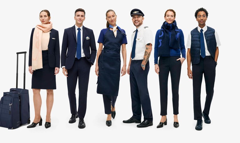 Neue Arbeitskleidung bei SAS: 9000 Mitarbeitende bekommen in den kommenden zwölf Monaten neue Uniformen. Sie ...