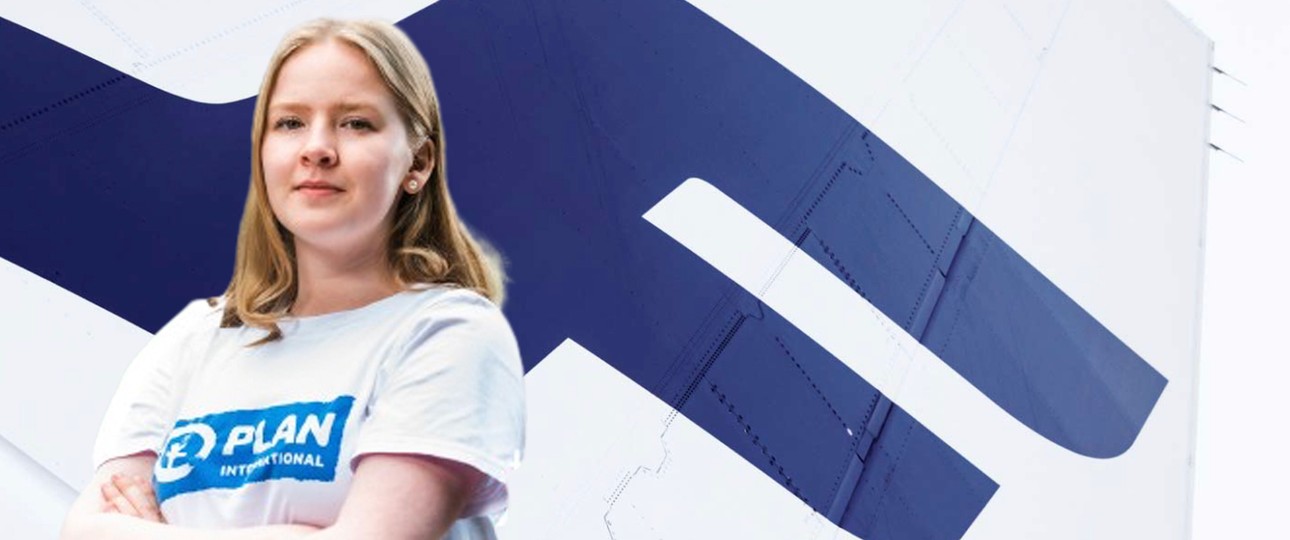 Siru Nuutinen: Leitet einen Tag lang Finnair.