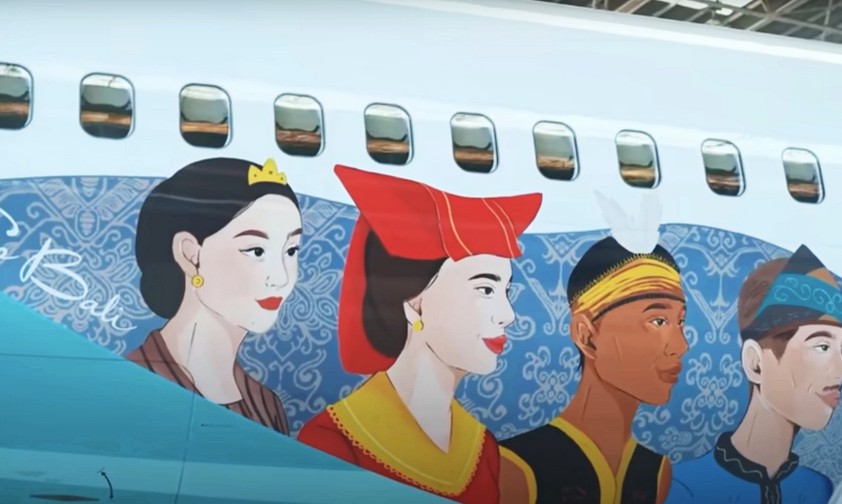 garuda indonesia special livery
