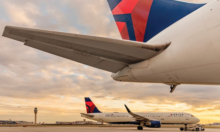 Delta-Flieger in Atlanta: Die Fluggesellschaft suspendierte Piloten.