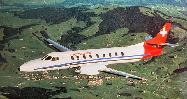 fairchild swearingen metro metroliner crossair