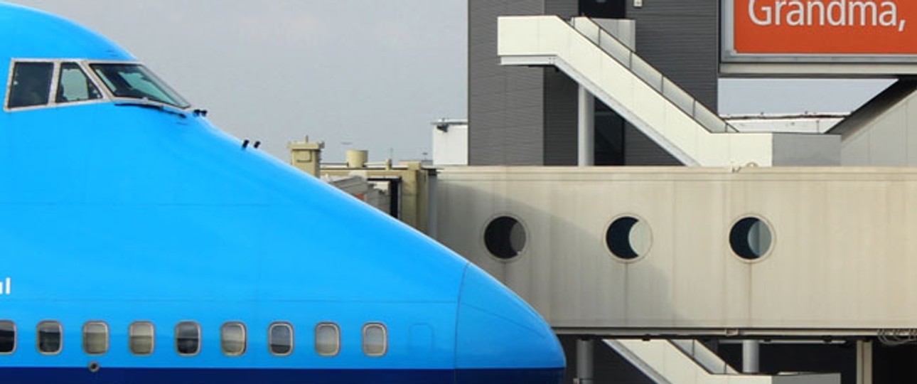 Boeing 747 von KLM.