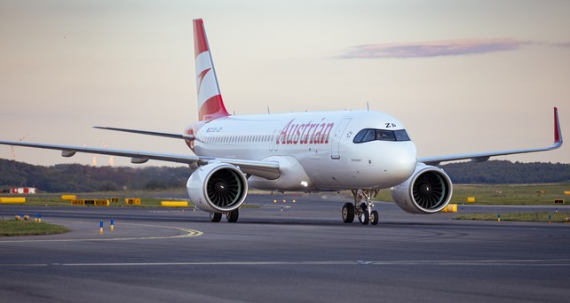 Einer der vier ersten Airbus A320 Neo von Austrian Airlines: Die Flotte soll jünger werden.