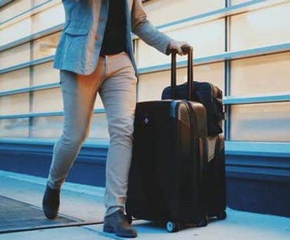 Koffer von Bluesmart: Fest integrierte Batterie war ein Designfehler.