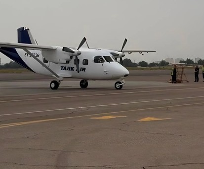 Antonov An-28 von Tajik Air: Geeignet für die Berge.