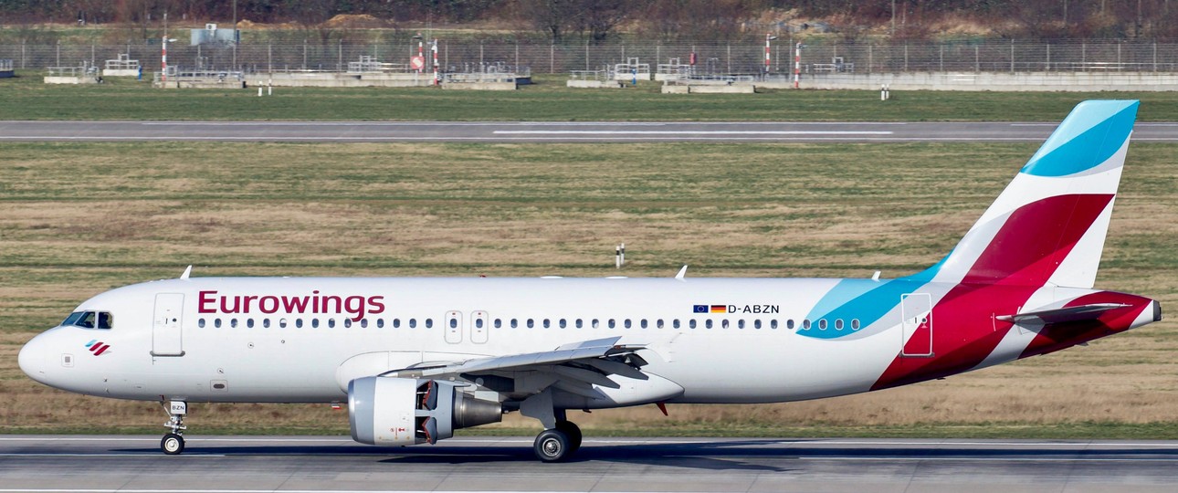 Airbus A320 mit dem Kennzeichen D-ABZN: Der Jet musste aus einem ungewöhnlichen Grund außerplanmäßig in Toulouse landen.