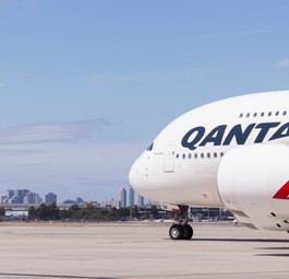 Airbus A380 von Qantas: Nicht mehr so lange unterwegs wie gedacht. 