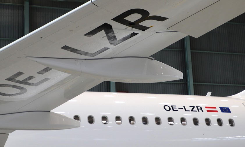 Die OE-LZR kam als Überraschungsgast noch vor dem Jahreswechsel.